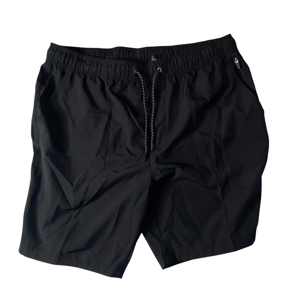 Tony Hawk‎ Mens XL Black Athletic Skate Shorts Zipper Pocket